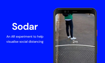 Sodar: L’esperimento di Google che incoraggia il distanziamento sociale attraverso AR
